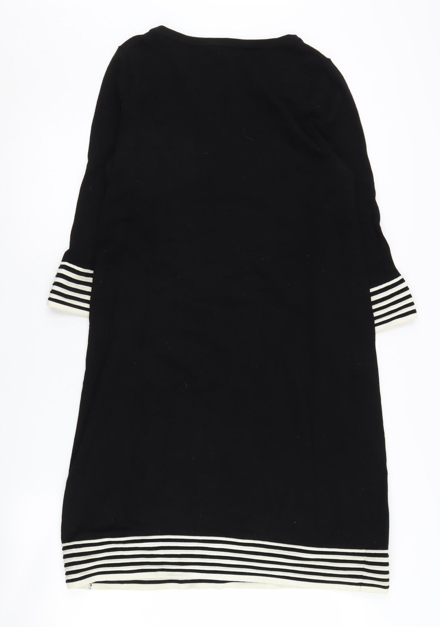 Boden Women's Black Shift Dress S Casual