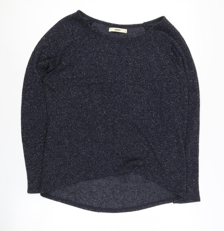 Oasis Women's Blue Pullover Jumper S