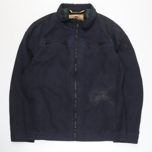Redpoint Men's Blue Basic Jacket Size 48 with Zipped Pockets