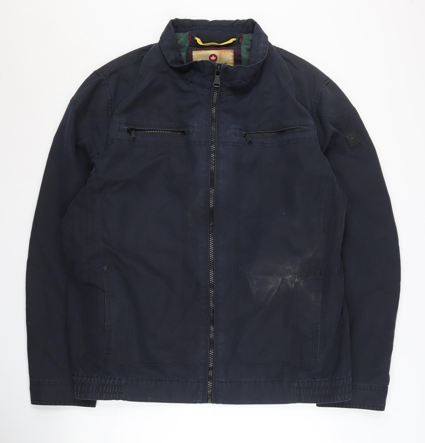 Redpoint Men's Blue Basic Jacket Size 48 with Zipped Pockets