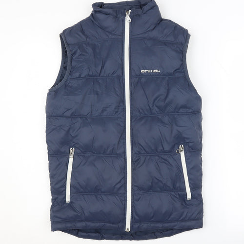 Animal Boys Blue Bodywarmer 13-14 Years