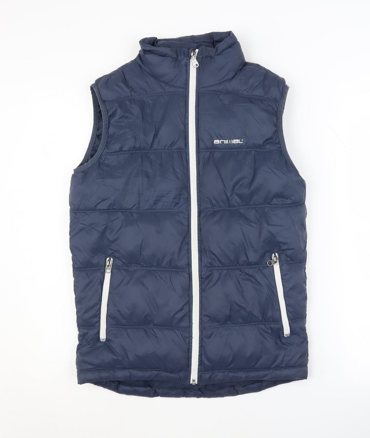 Animal Boys Blue Bodywarmer 13-14 Years
