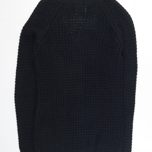 Clockhouse Women's Black V-Neck Knit Cardigan S