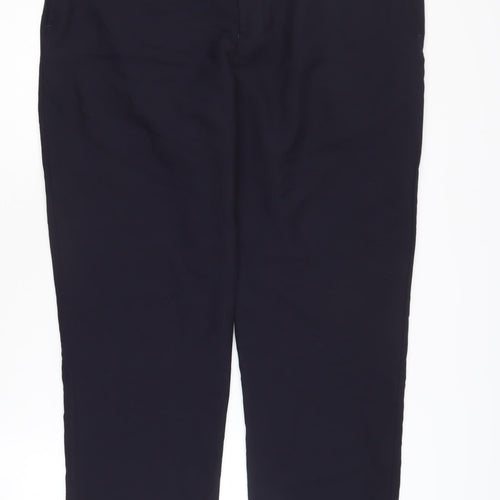 Greenwoods Men's Black Trousers Size 40 Regular Fit