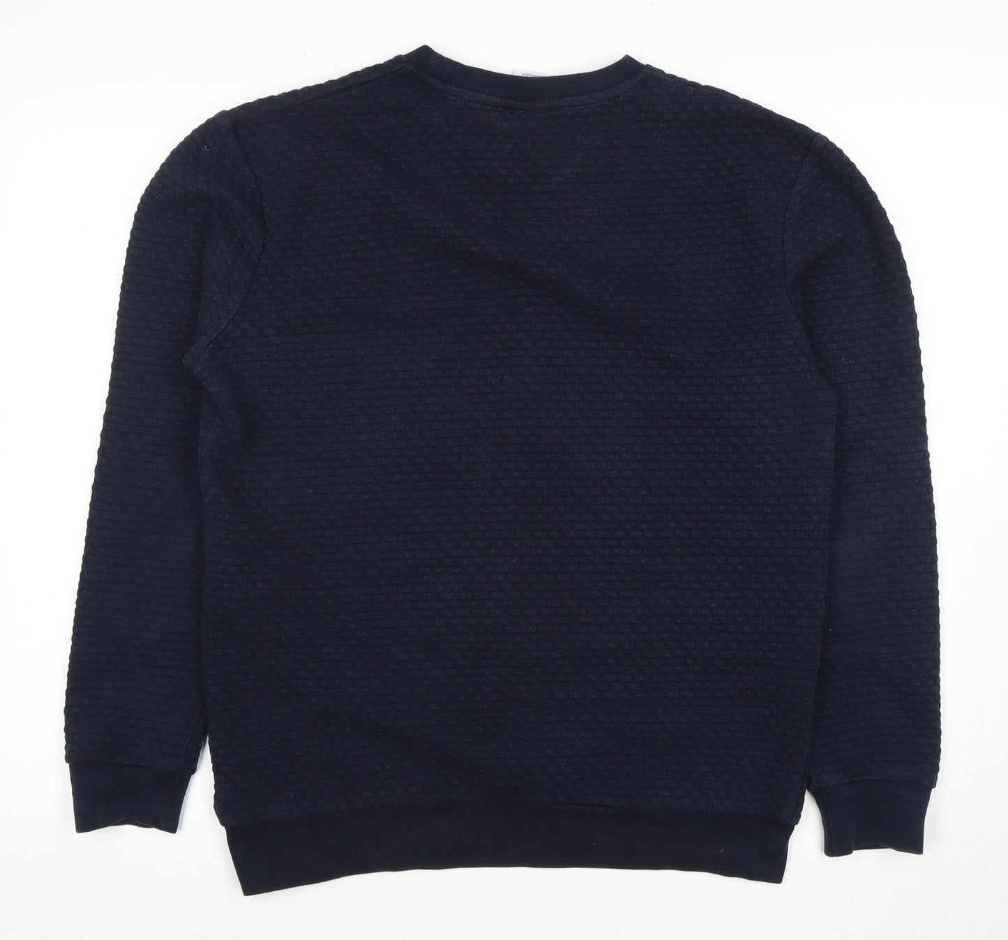 Zara Men's Black M Pullover Sweatshirt - Cotton Blend