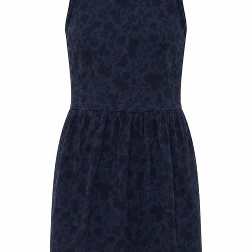 Jack Wills Women's Blue Floral Cotton Dress