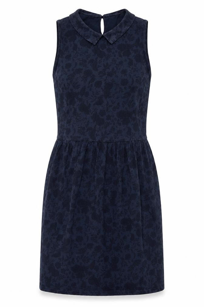 Jack Wills Women's Blue Floral Cotton Dress