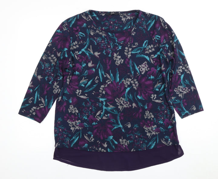 ISLE Women's Multicoloured Floral Blouse M