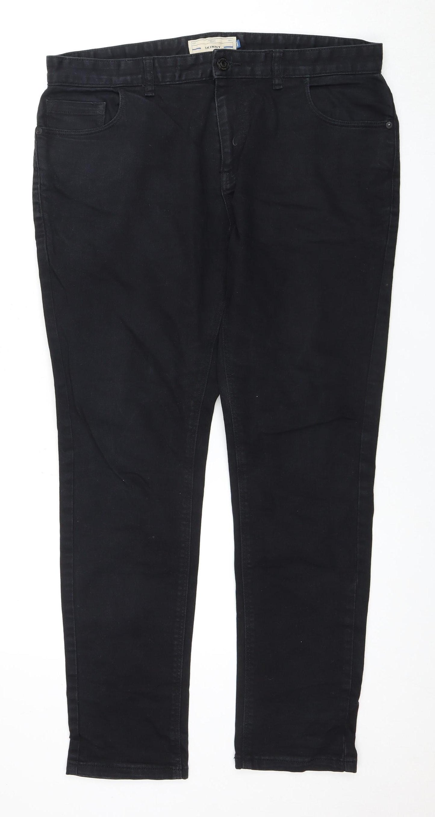 Next Men's Black Straight Jeans 36 Regular Fit