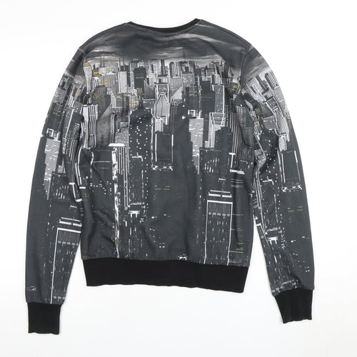 Men's Multicoloured Batman Superman Graphic Sweatshirt Size S