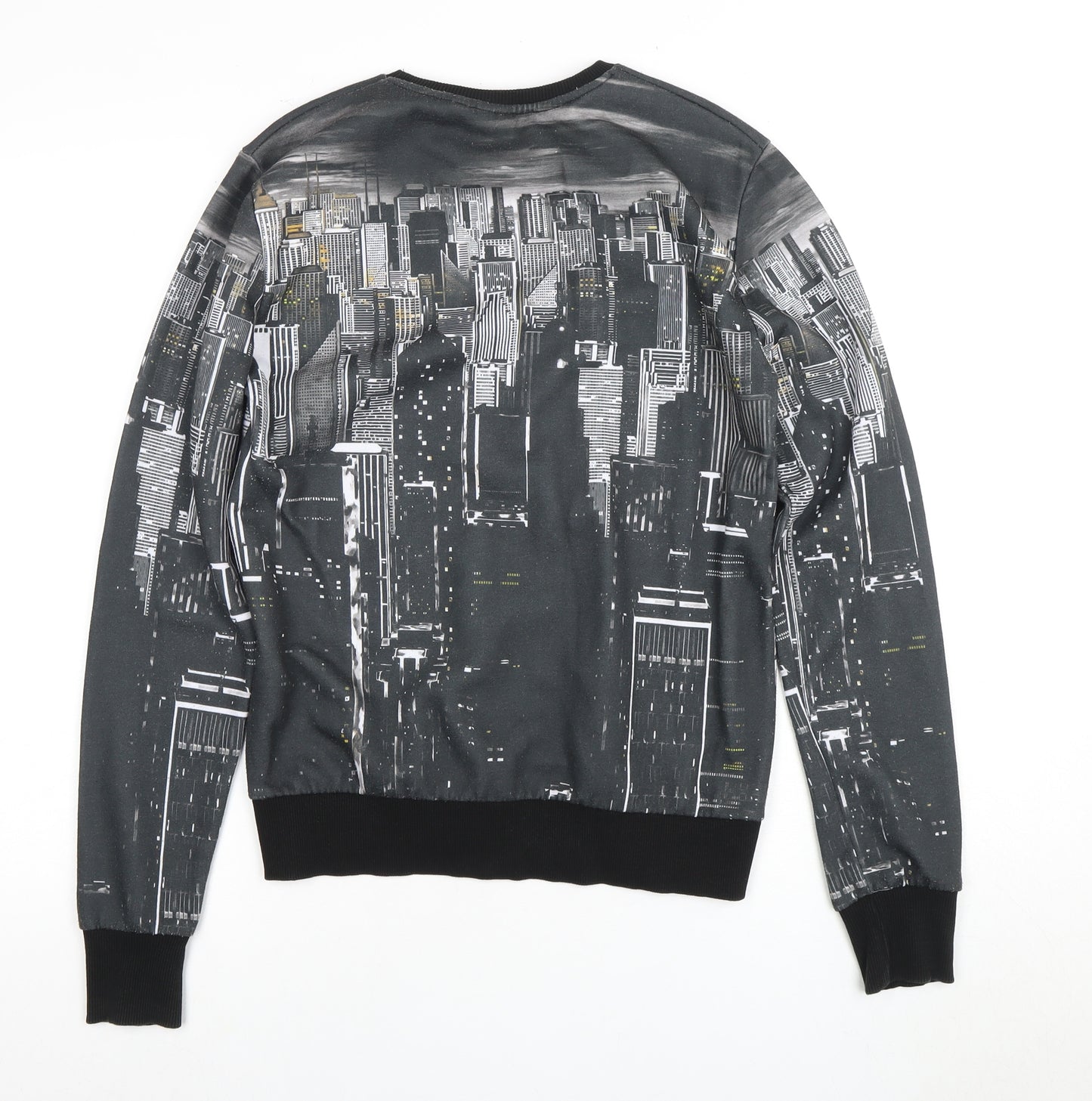 Men's Multicoloured Batman Superman Graphic Sweatshirt Size S