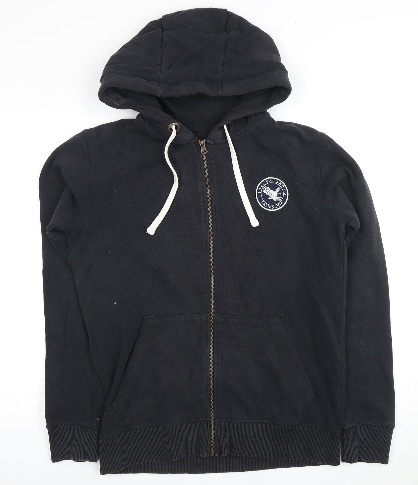 SoulCal & Co Men's Black M Full Zip Hoodie