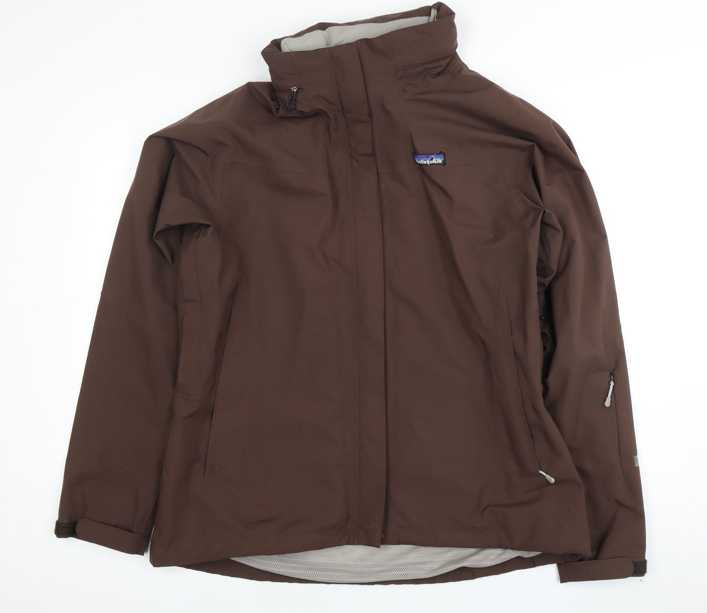 Patagonia Women's Brown Jacket - L, Windproof Casual