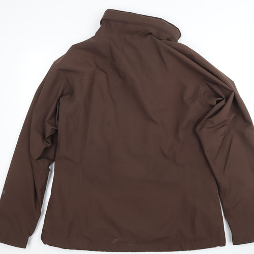 Patagonia Women's Brown Jacket - L, Windproof Casual