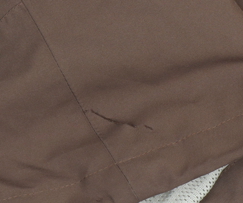Patagonia Women's Brown Jacket - L, Windproof Casual