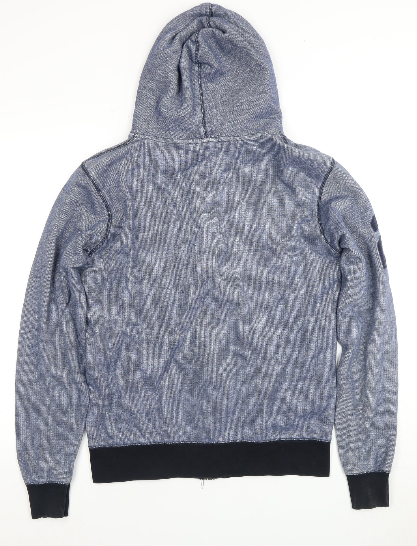 Voi Jeans Men's Blue Full Zip Hoodie L