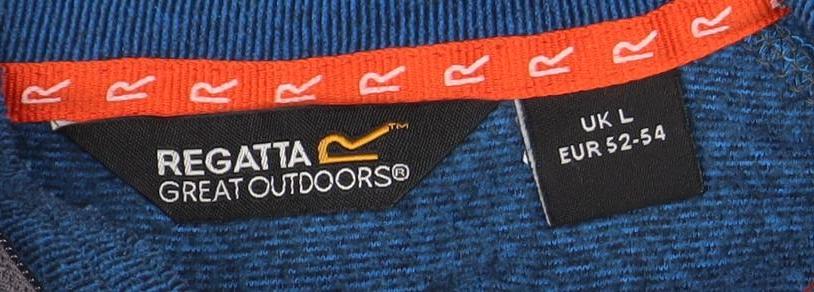 Regatta Men's Blue Pullover Sweatshirt, L, Outdoor
