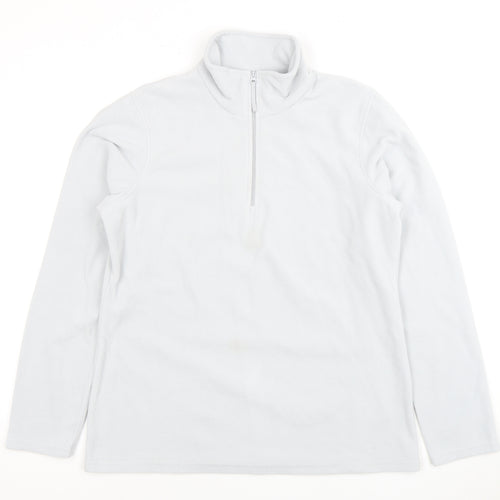 Mountain Warehouse Women's White Pullover Sweatshirt L