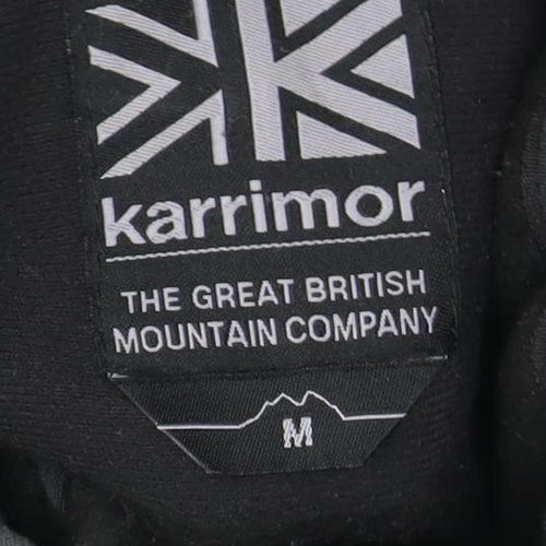 Karrimor Men's Black M Rain Coat Jacket, Hooded, Waterproof