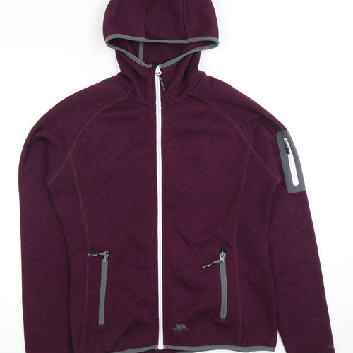 Trespass Women's Purple Hooded Jacket M Casual