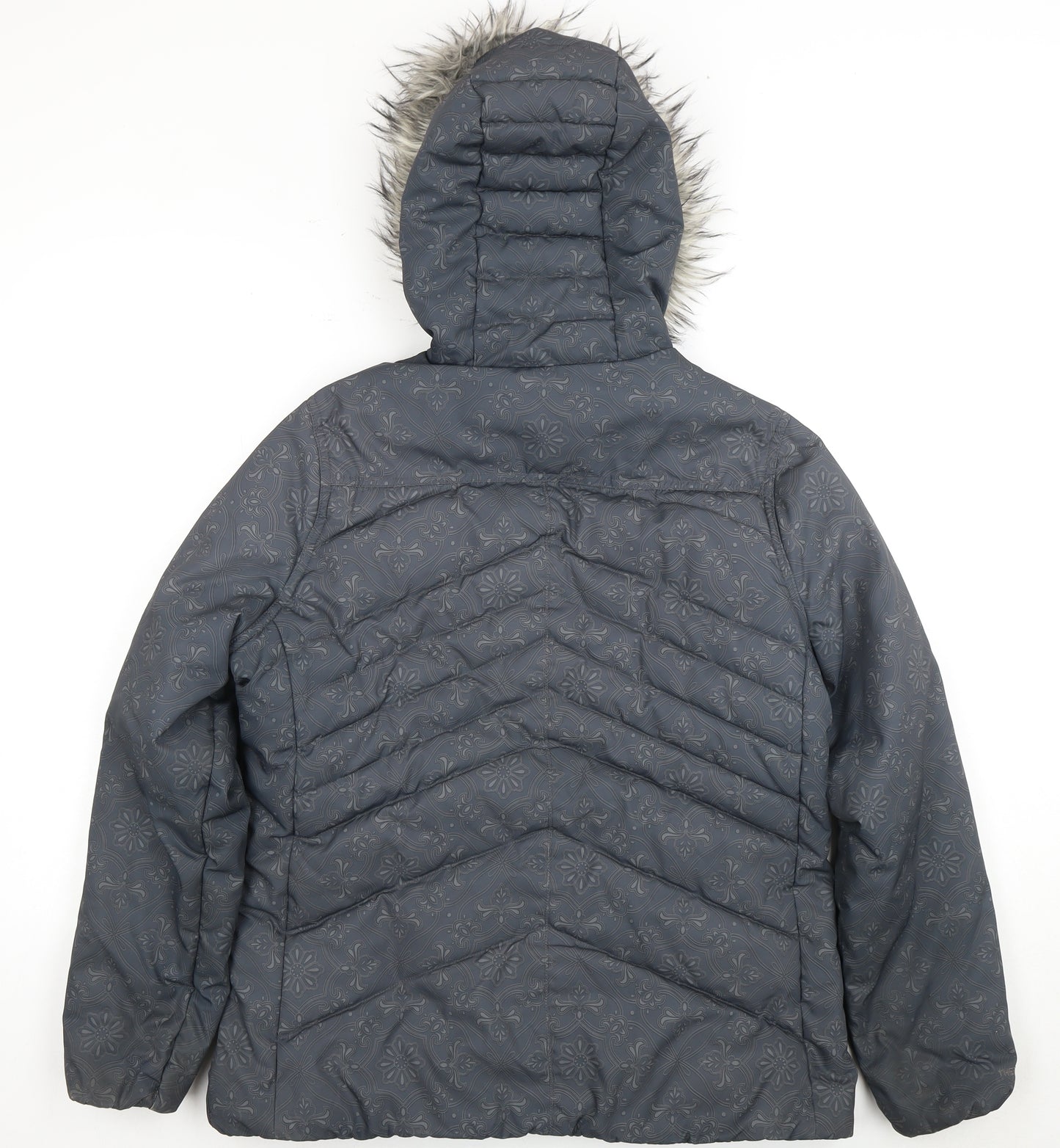 Craghoppers Women's Grey Puffer Jacket Size 12