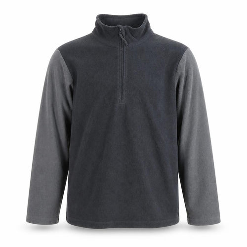 Mountain Warehouse Boys Black Fleece Pullover Hoodie 11-12