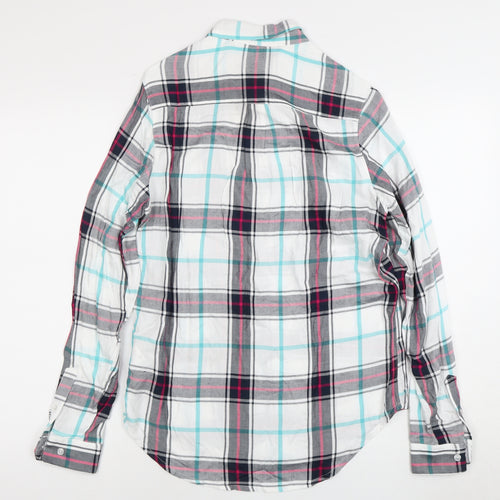 TOG24 Women's Multicoloured Plaid Button-Up Shirt