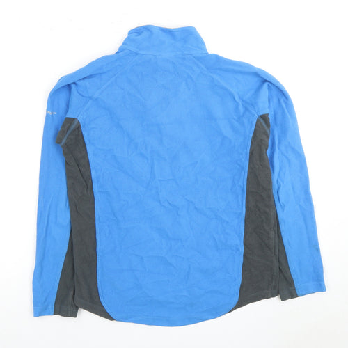 Trespass Boys Blue Fleece 1/2 Zip Sweatshirt S