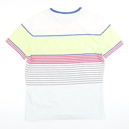 Original Penguin Men's Multicoloured Striped T-Shirt M