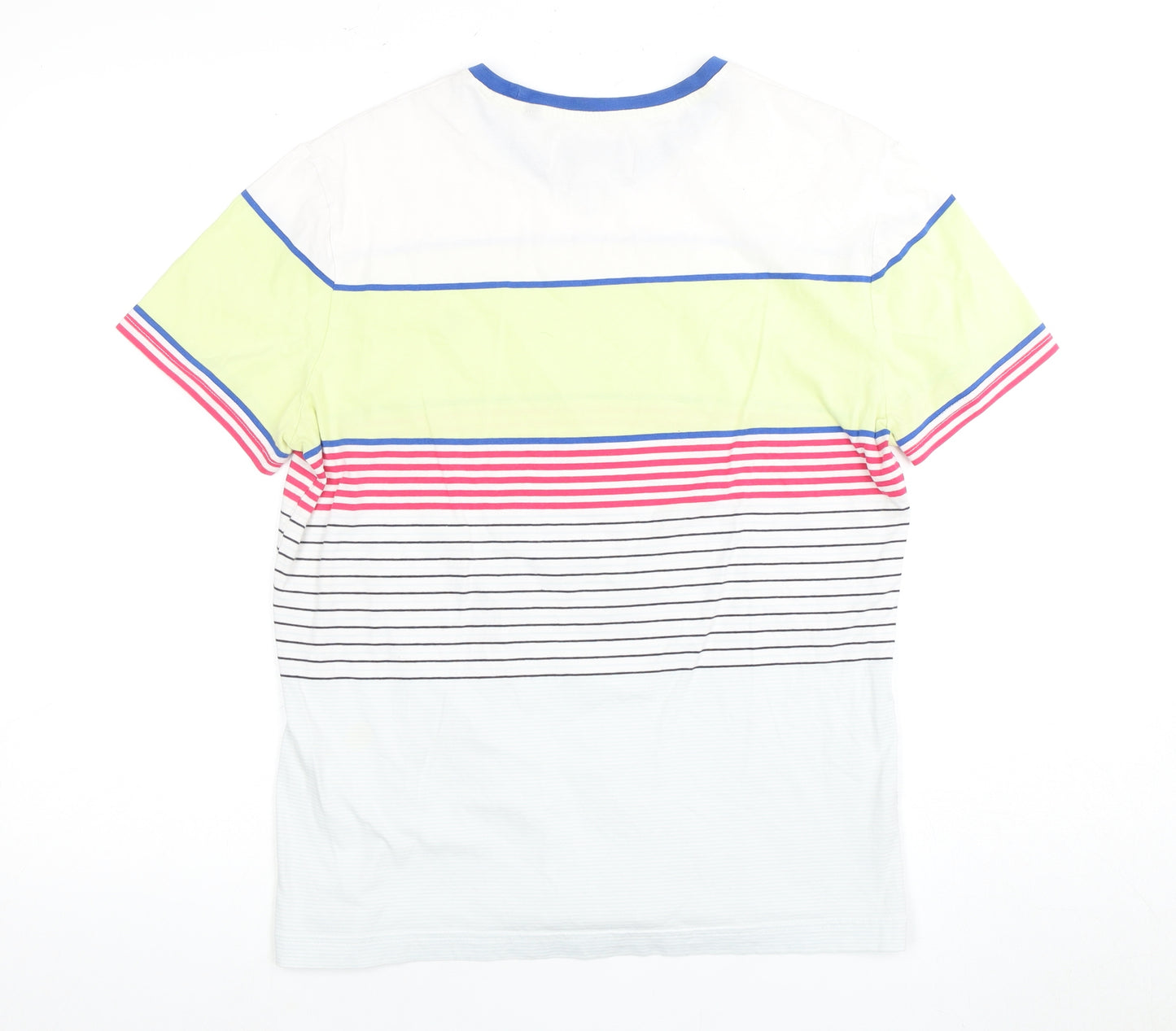 Original Penguin Men's Multicoloured Striped T-Shirt M