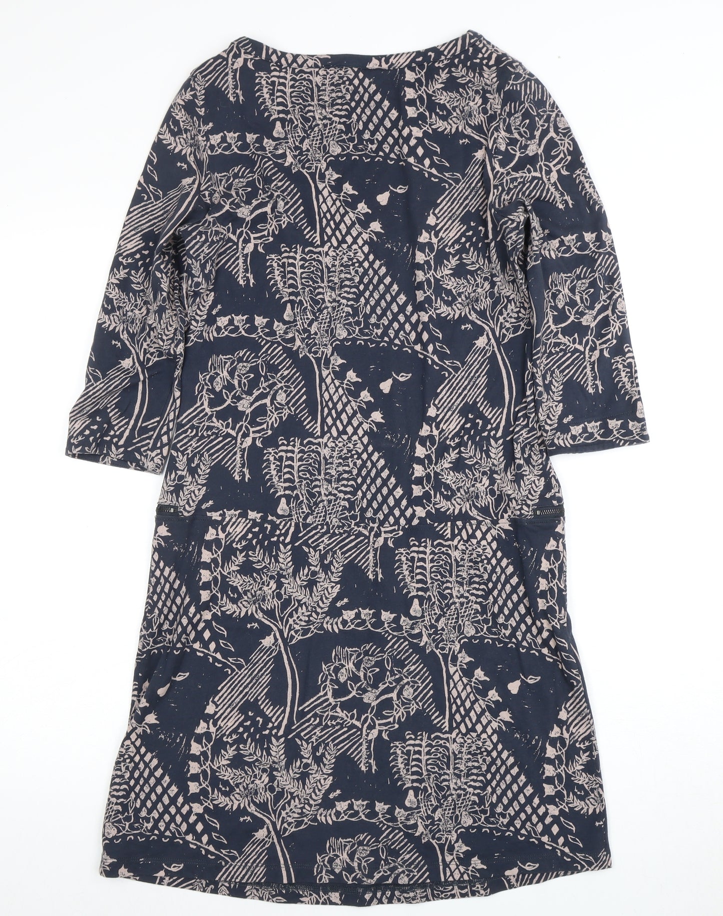 White Stuff Women's Multicoloured Floral Dress Size 8