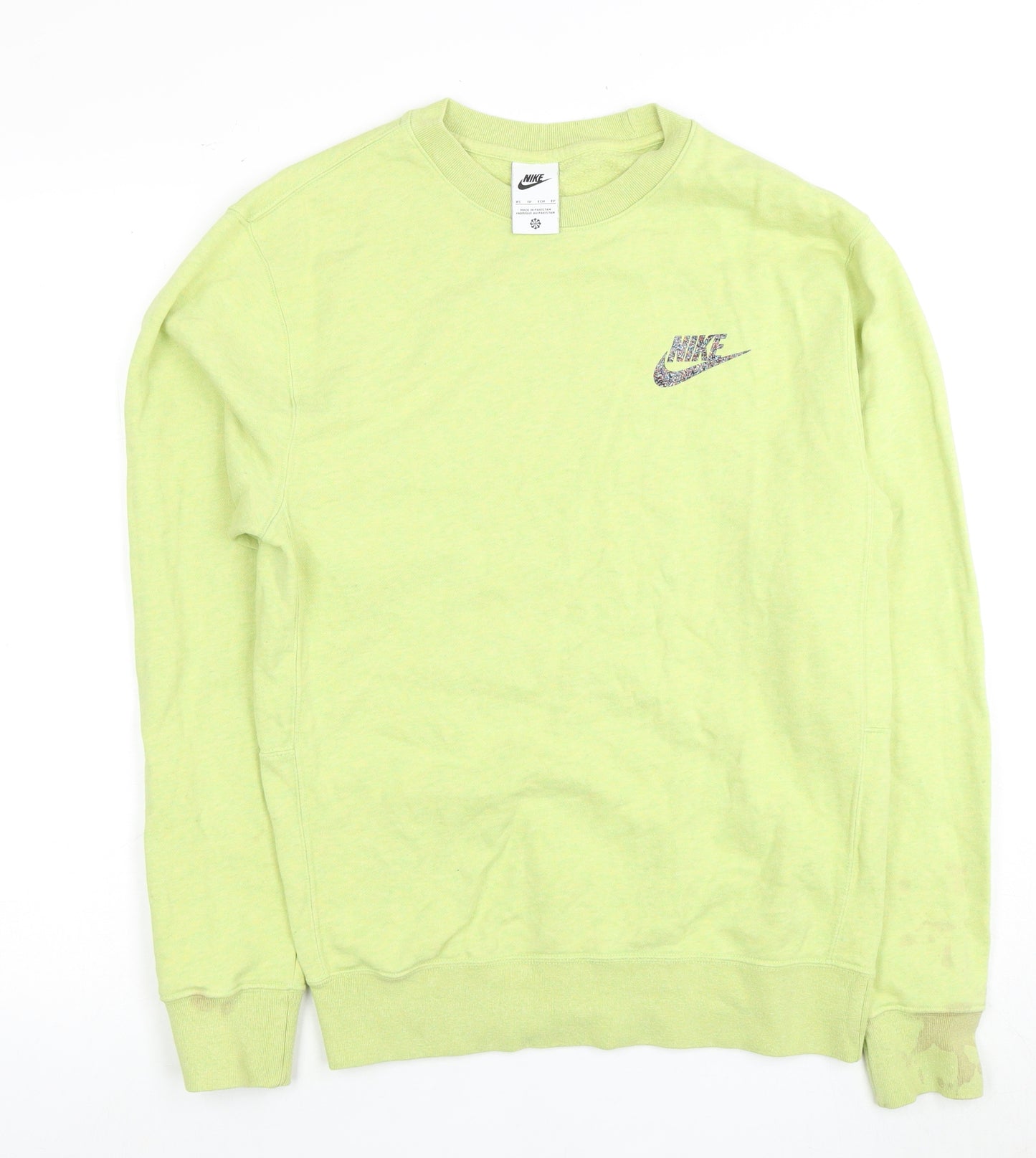 Nike Men's Green Pullover Sweatshirt XS