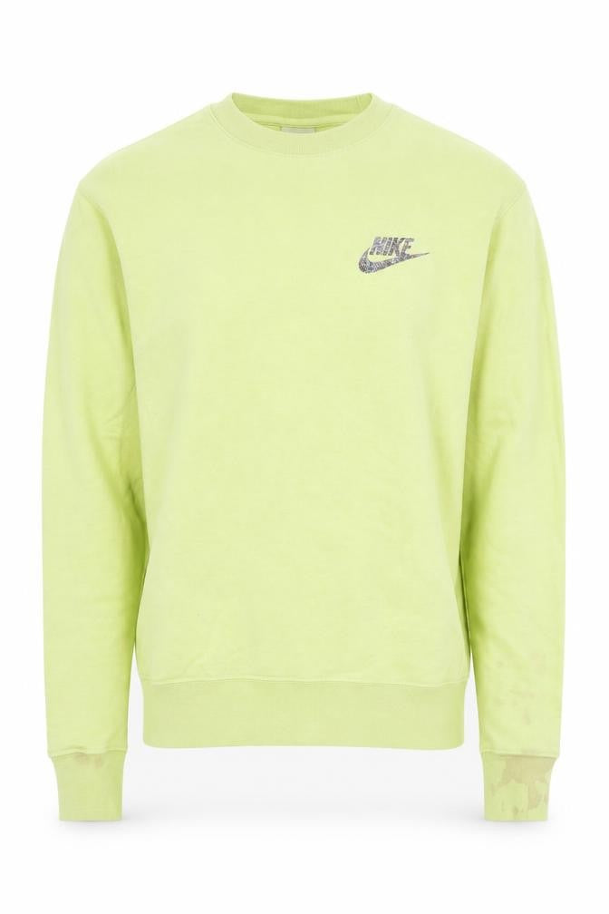 Front view of Nike Men's Green Pullover Sweatshirt XS
