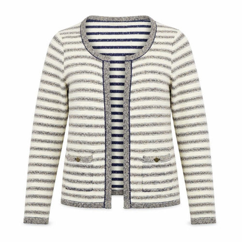 Banana Republic Women's Multicoloured Striped Cardigan XS