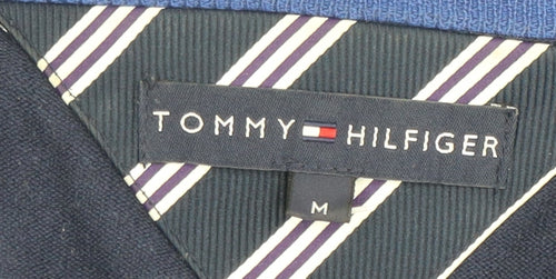 Tommy Hilfiger Men's Blue V-Neck Pullover Jumper M