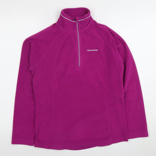 Craghoppers Women's Purple Pullover Sweatshirt Size 8