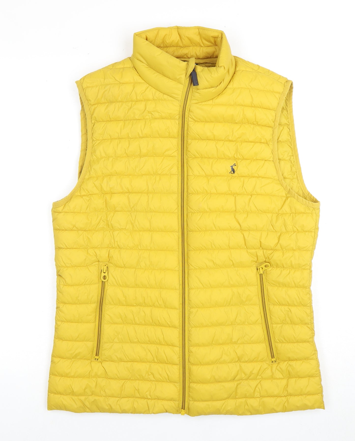 Joules Men's Yellow Puffer Waistcoat Size M