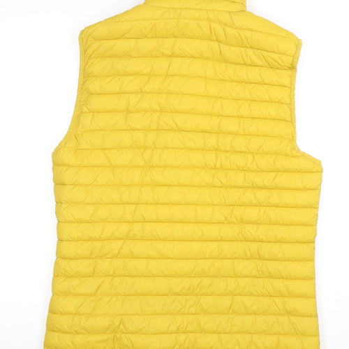 Joules Men's Yellow Puffer Waistcoat Size M