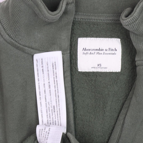 Abercrombie & Fitch Green XS Pullover Sweatshirt Women