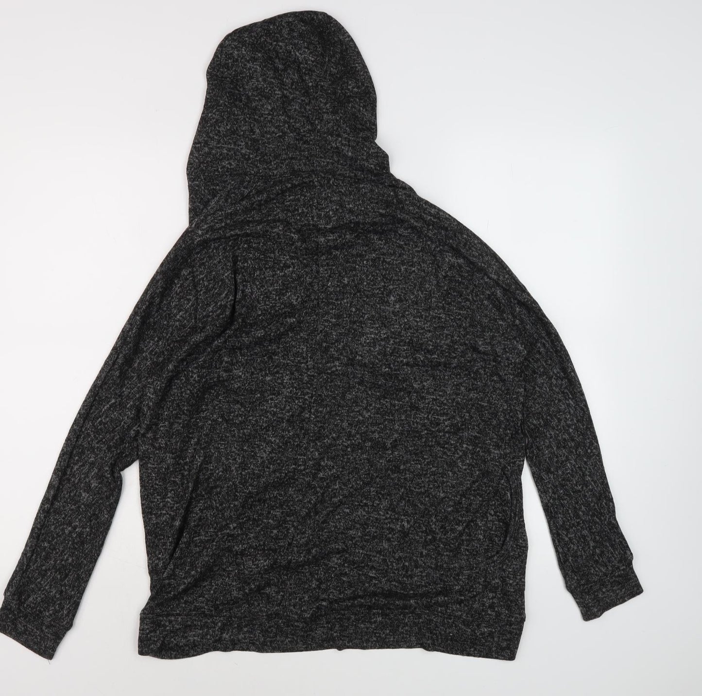 Abercrombie Kids Girls Black Hooded Cardigan 11-12 Years