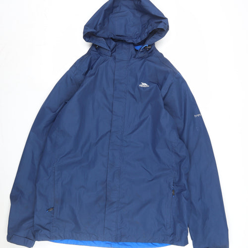 Trespass Men's Blue Waterproof Jacket L