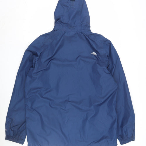 Trespass Men's Blue Waterproof Jacket L
