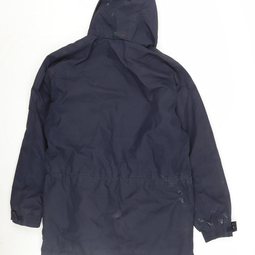 Regatta Men's Blue Parka Jacket S - Hooded Outdoor Style