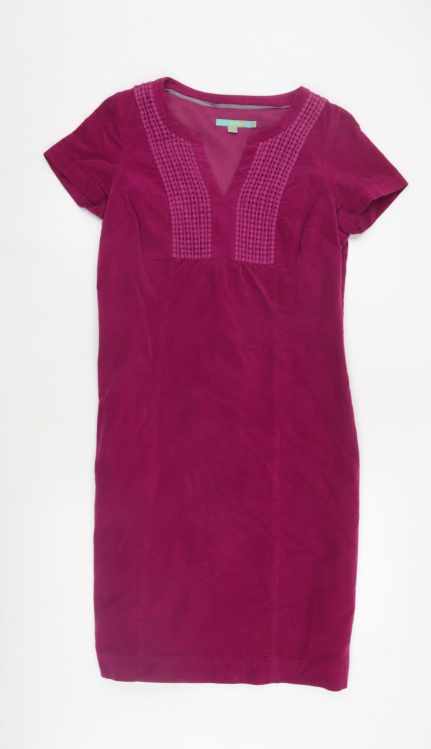 Boden Women's Purple Sheath Dress Size 12