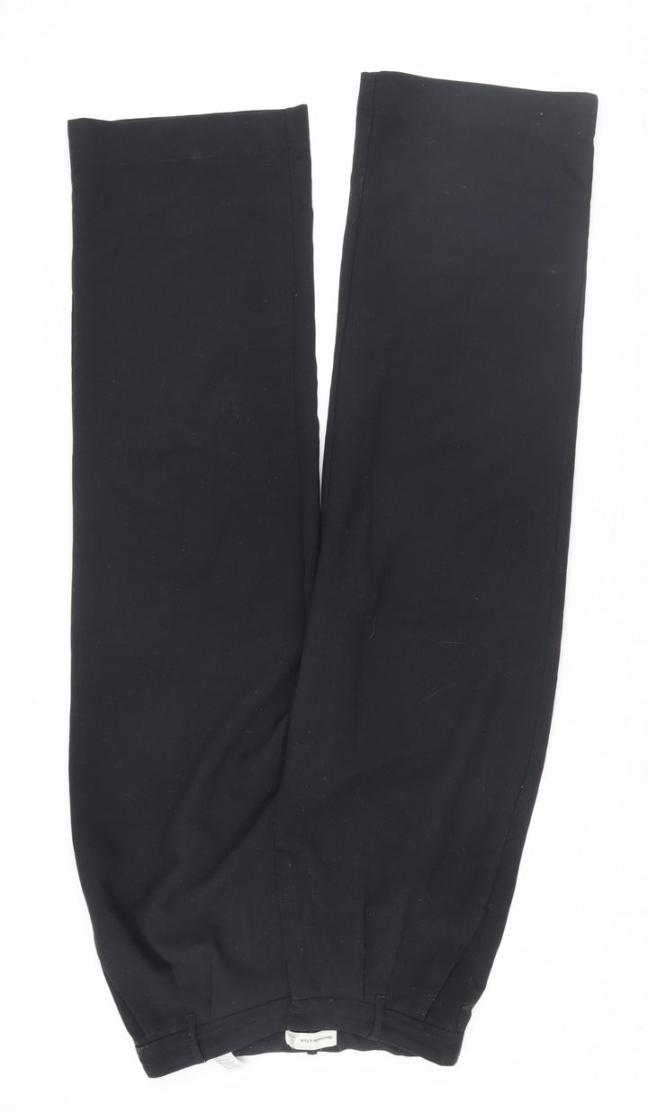 Abercrombie & Fitch Women's Black Trousers Size 12