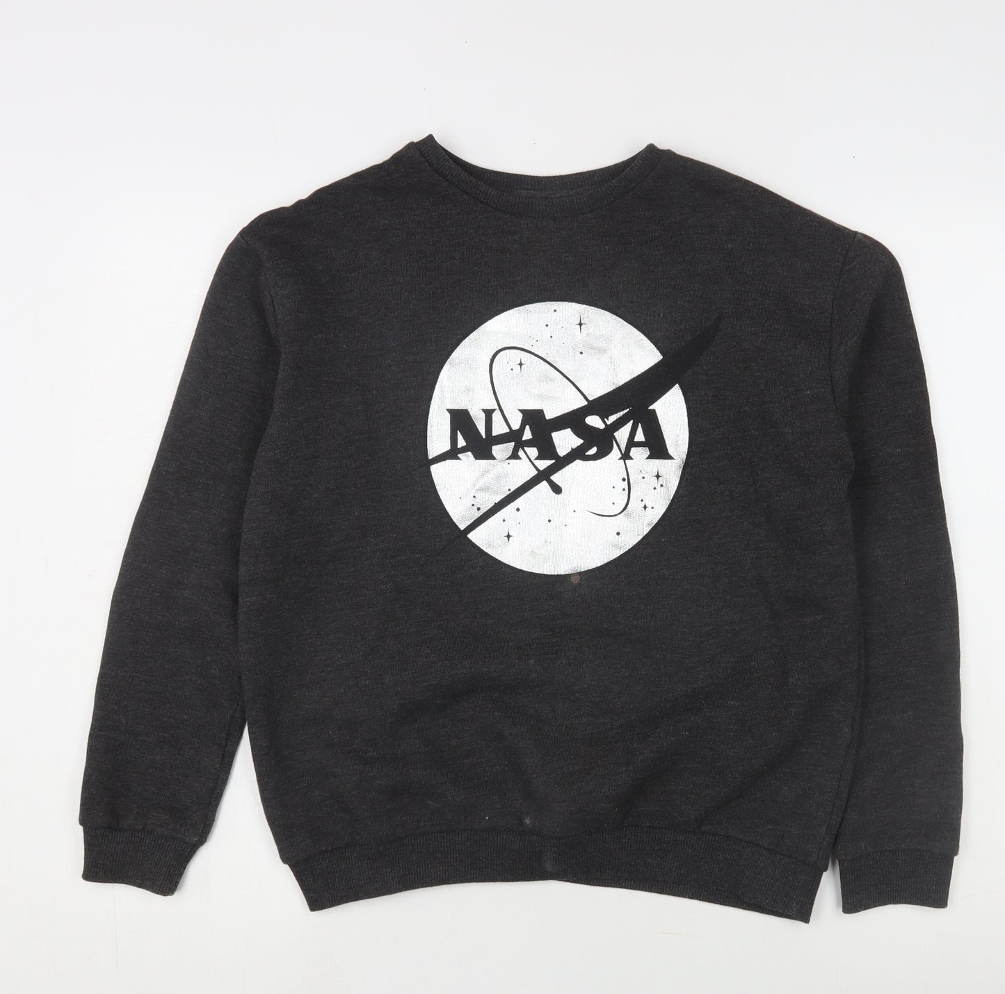 Unisex NASA Black Sweatshirt Size 10