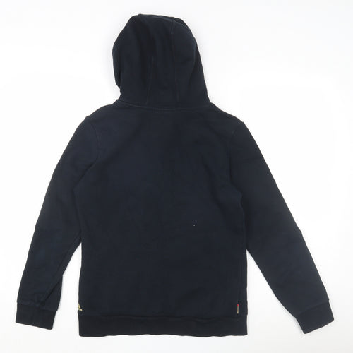 Adidas Unisex Kids Black Pullover Hoodie Size 11-12 Years