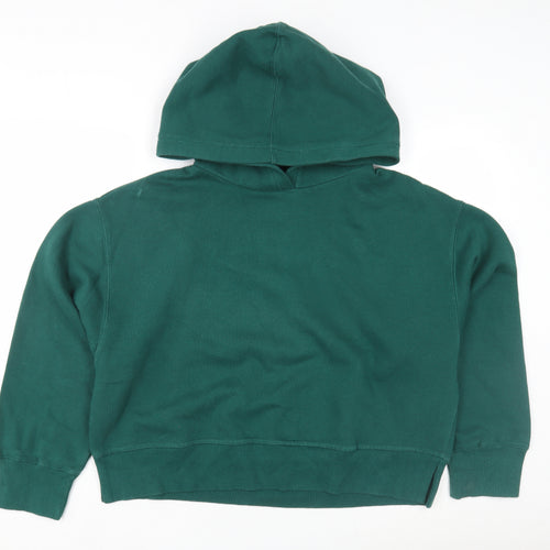 Adidas Women’s Green Hoodie - Size 16, Casual Autumn Wear