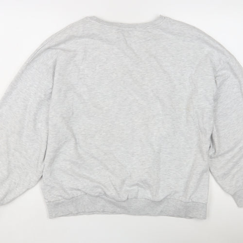 River Island Grey Women's Pullover Sweatshirt M
