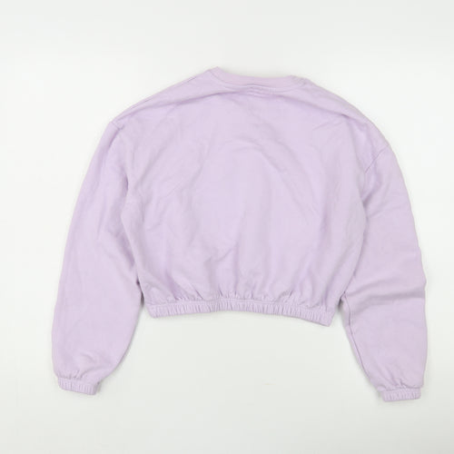 River Island Teens Purple Pullover Sweatshirt